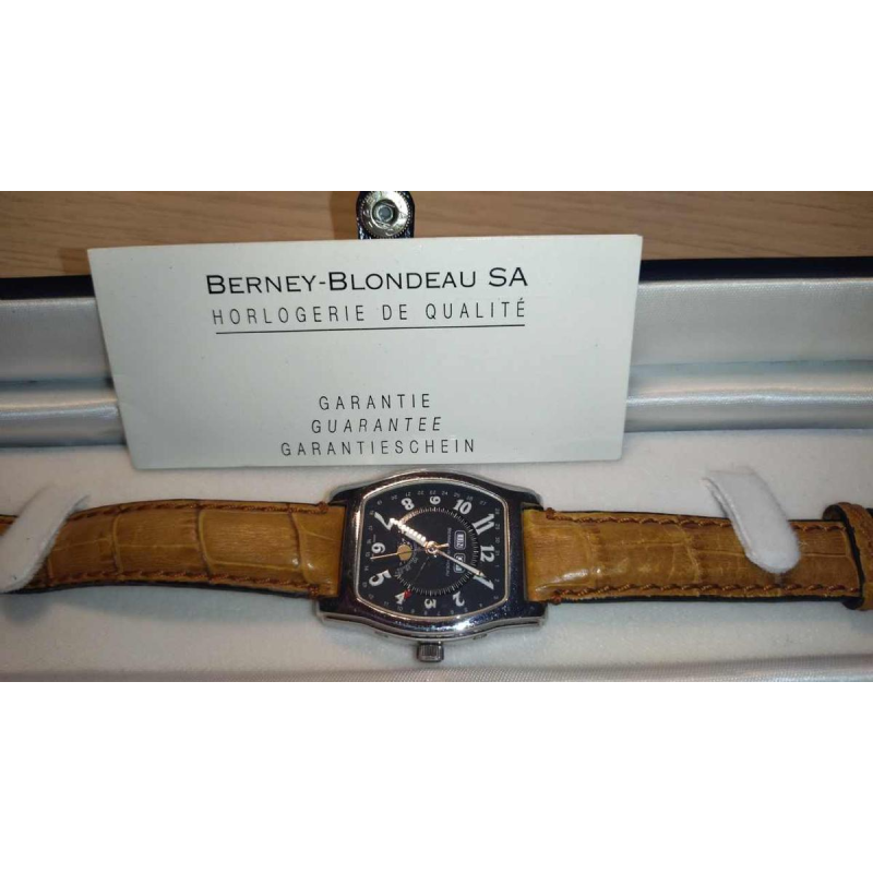 BERNEY & BLONDEAU, luxury automatic moon phase watch