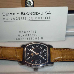 BERNEY & BLONDEAU, luxe automatisch maanfaseringshorloge