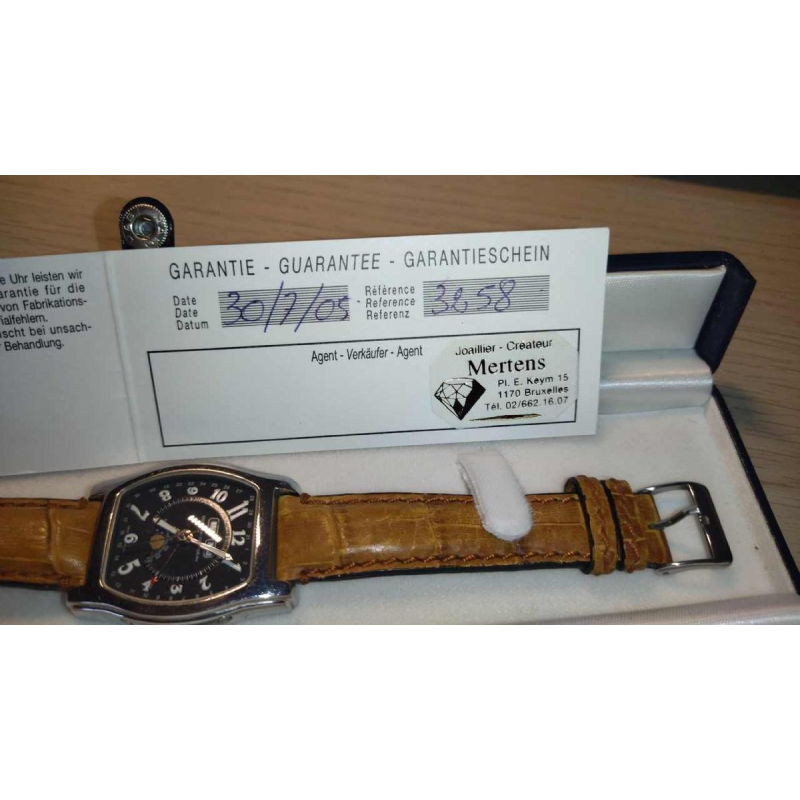 BERNEY & BLONDEAU, montre de luxe automatique à phase de lune