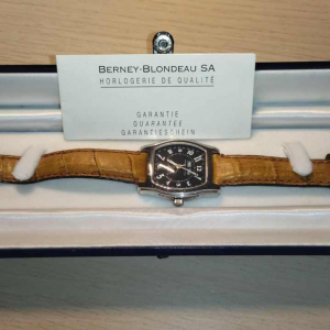 BERNEY & BLONDEAU, montre de luxe automatique à phase de lune