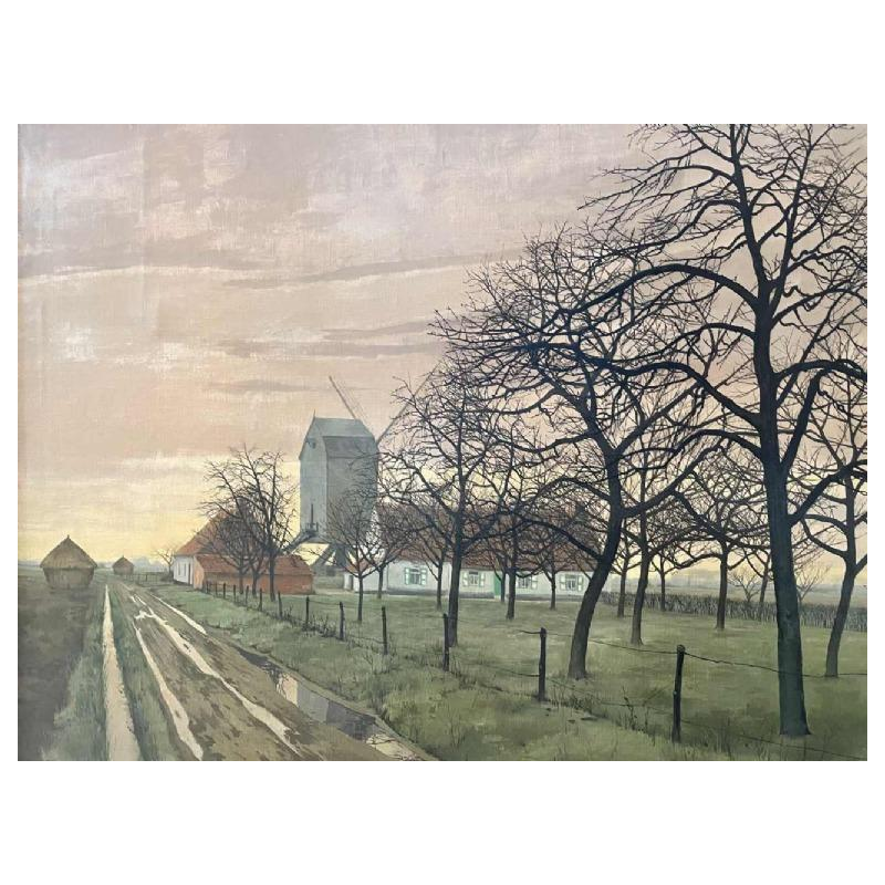 Jean DRATZ (1903-1967): « Le moulin de Lathem-Saint-Martin »