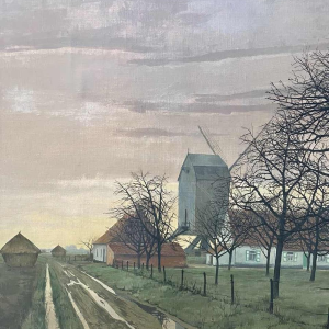 Jean DRATZ (1903-1967): De molen van Lathem-Saint-Martin.