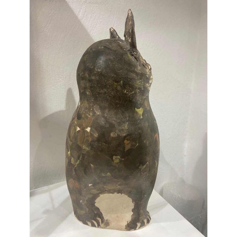 Jules AGARD (1905-1986) - PICASSO's ceramist for 22 years - Chouette Cat