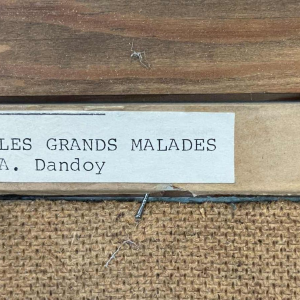 Albert DANDOY (1885-1977): « La Meuse près des rochers des Grands Malades »