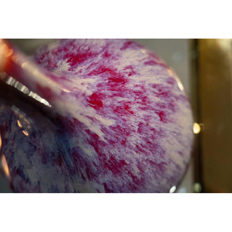 Pair of tulip vases, China, 19th century, oxblood red