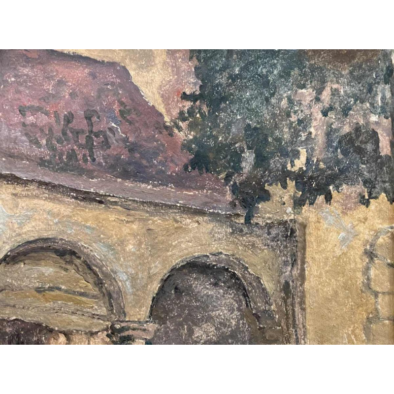 Albert DANDOY (1885-1977): « scène de vie à Namur en 1935