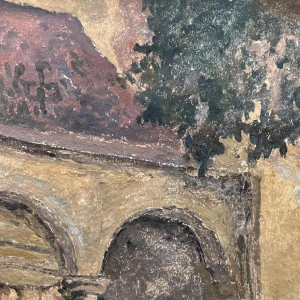 Albert DANDOY (1885-1977): scene of life in Namur in 1935