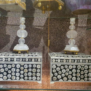 Pairs of 20th century Bone and Black Lacquer Boxes