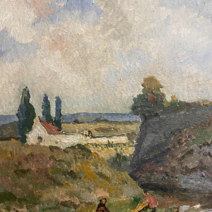 Albert DANDOY (1885-1977): “de hanen - 1930 - Namen (Bouge)”