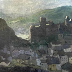 Georges BOUILLON (1891-1943): "Bouillon and its castle
