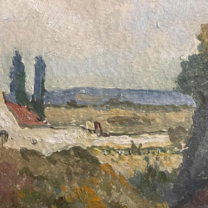 Albert DANDOY (1885-1977): “de hanen - 1930 - Namen (Bouge)”