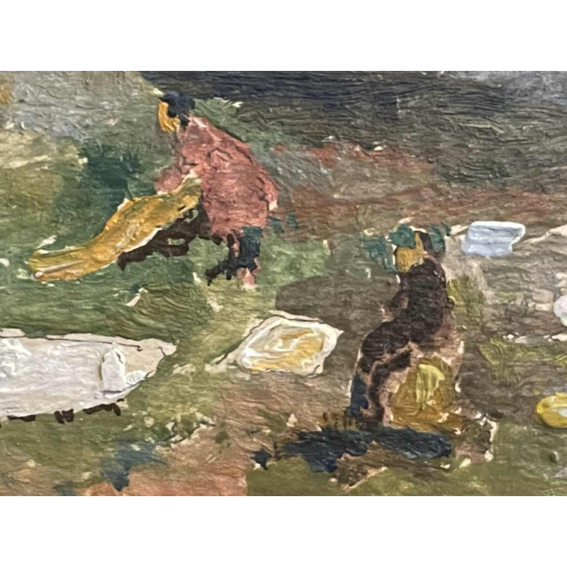 Albert DANDOY (1885-1977): “de hanen - 1930 - Namen (Bouge)”