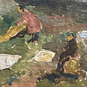 Albert DANDOY (1885-1977): “the cockerels - 1930 - Namur (Bouge)”