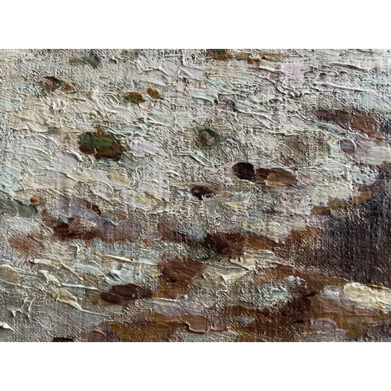 Albert DANDOY (1885-1977): « Paysage sous la neige »