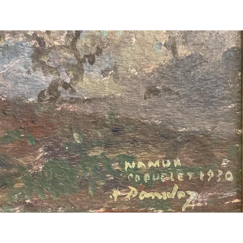 Albert DANDOY (1885-1977): “de hanen - 1930 - Namen (Bouge)”