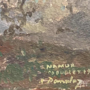 Albert DANDOY (1885-1977): “the cockerels - 1930 - Namur (Bouge)”