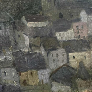 Georges BOUILLON (1891-1943): "Bouillon and its castle