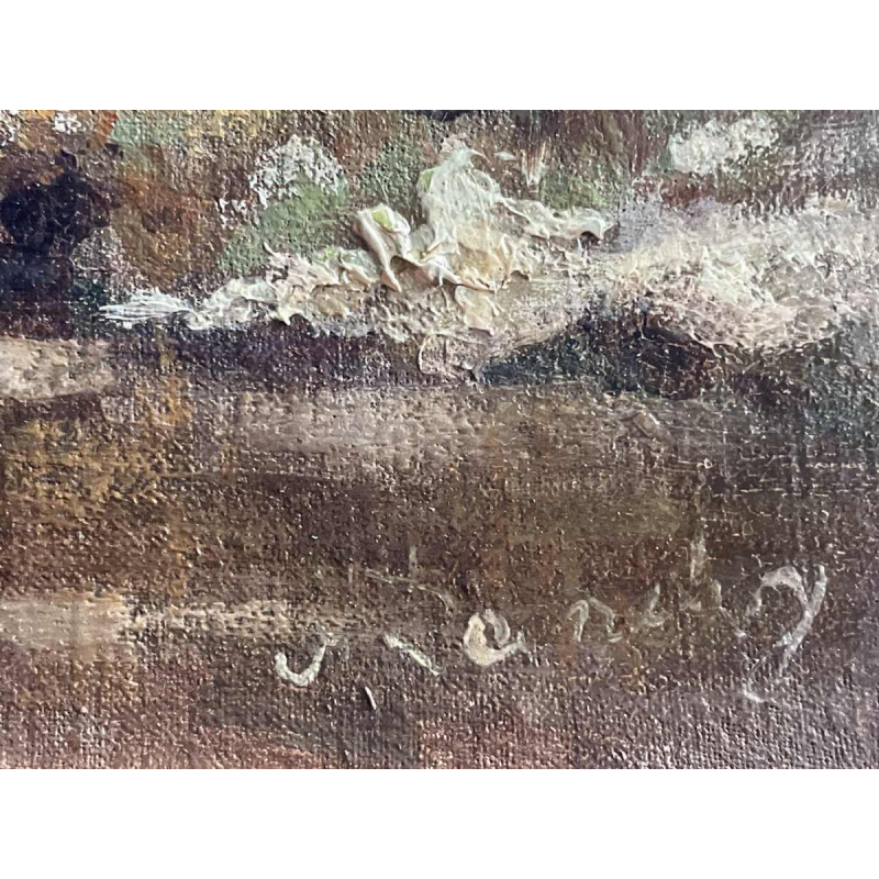 Albert DANDOY (1885-1977): “Landschap onder de sneeuw”