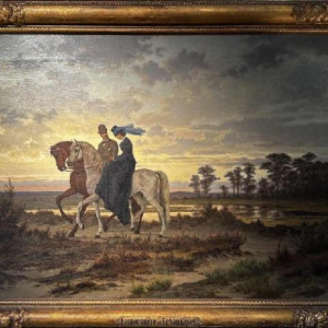 Jan BRUEGHEL de oude 'de velours' landschap met koets, schilderij olieverf op koper, 16e eeuw