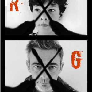 René and Ruben Gratia, “The young girl and death (with a gold tooth)“, acrylic on canvas