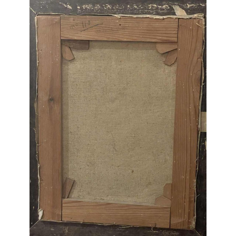 Henri BODART (1874-1940): « Massif de fleurs en bord de Meuse »