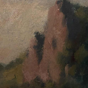 Yvonne PERIN (1905-1967): View of the Meuse.