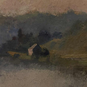 Yvonne PERIN (1905-1967): View of the Meuse.