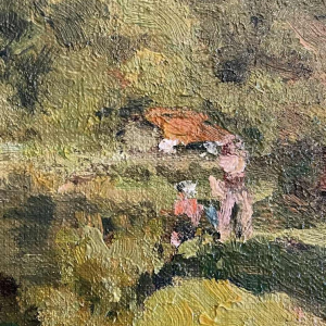 de RAKOWSKY Mecislas (1882-1947) « Paysage printanier »