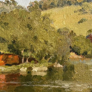 de RAKOWSKY Mecislas (1882-1947) « Paysage printanier »