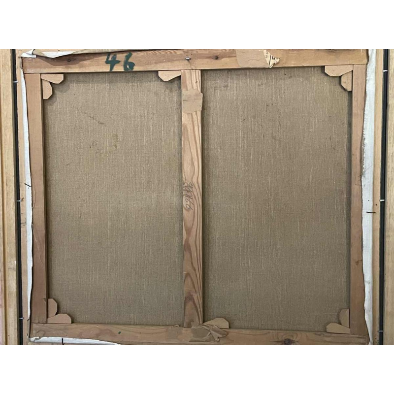 Ernest HANOTIAUX (1903-1970): Namen - De brug van Jambes over de Maas.