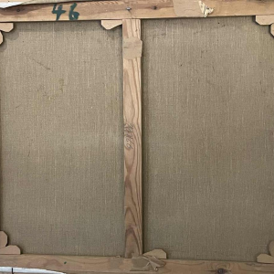 Ernest HANOTIAUX (1903-1970): Namur - The Jambes Bridge over the Meuse.