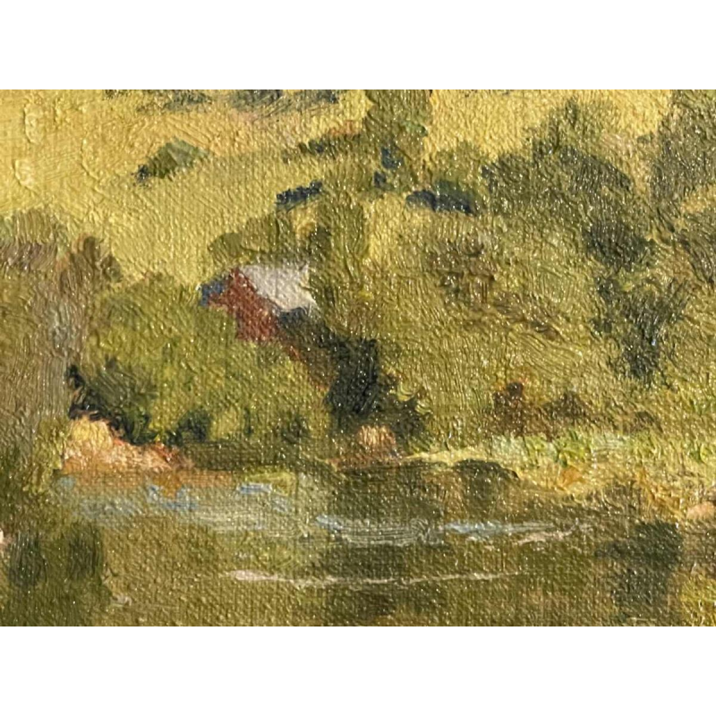 de RAKOWSKY Mecislas (1882-1947) « Paysage printanier »