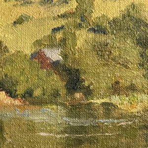 de RAKOWSKY Mecislas (1882-1947) « Paysage printanier »