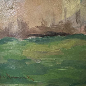 Dr Pierre DELCOURT (1914-): Frahan - de kerk en de tabaksdrogerij.