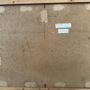 Dr Pierre DELCOURT (1914-): « Frahan - léglise et le séchoir à tabac »