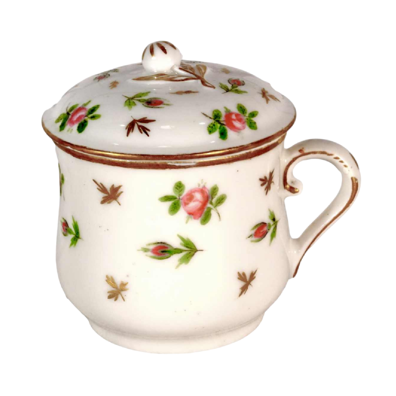 Porcelaine de Paris - Manufacture de Locre, pot à crème ou à Jus, XVIIIe s