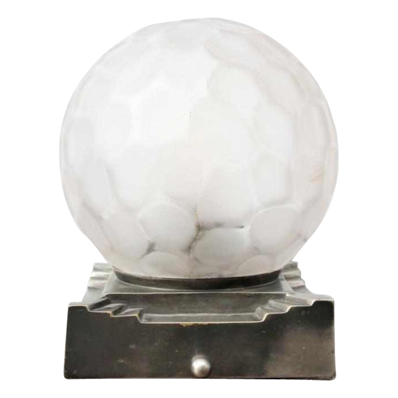 SOLD.Lampe art-déco GENET MICHON