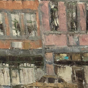 Alphonse CREPIN (1931-2010): « Namur - place Maurice Servais »