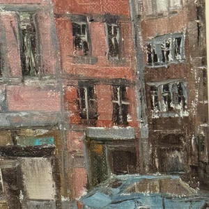 Alphonse CREPIN (1931-2010): "Namen - place Maurice Servais".