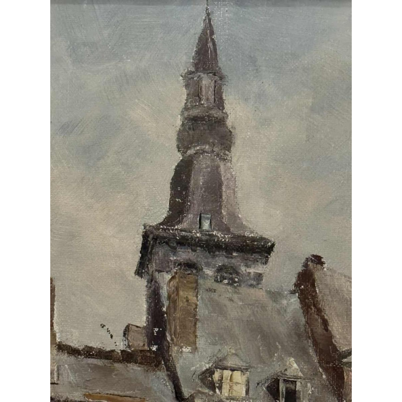 Alphonse CREPIN (1931-2010): « Namur - place Maurice Servais »