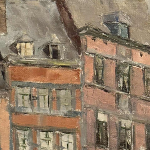 Alphonse CREPIN (1931-2010): « Namur - place Maurice Servais »