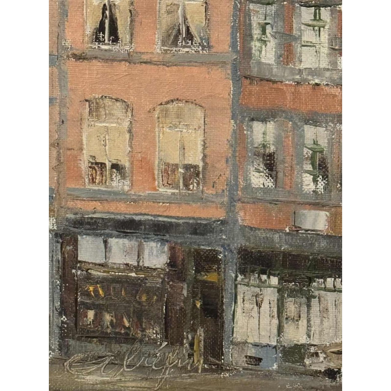 Alphonse CREPIN (1931-2010): « Namur - place Maurice Servais »