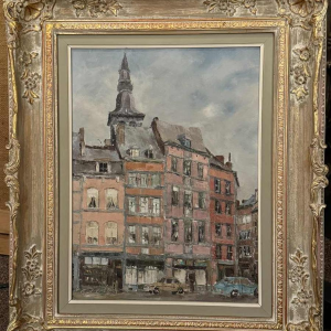 Alphonse CREPIN (1931-2010): "Namen - place Maurice Servais".