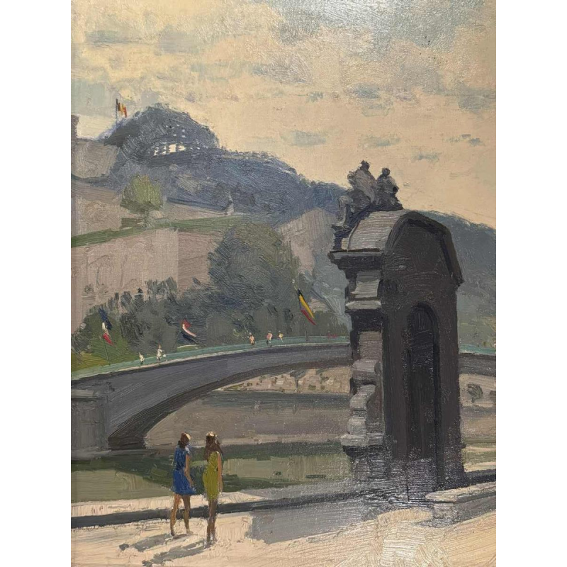 George LAMBILLOTTE (1915-1998): "Namen - toegangspoort tot Samber en Maas".