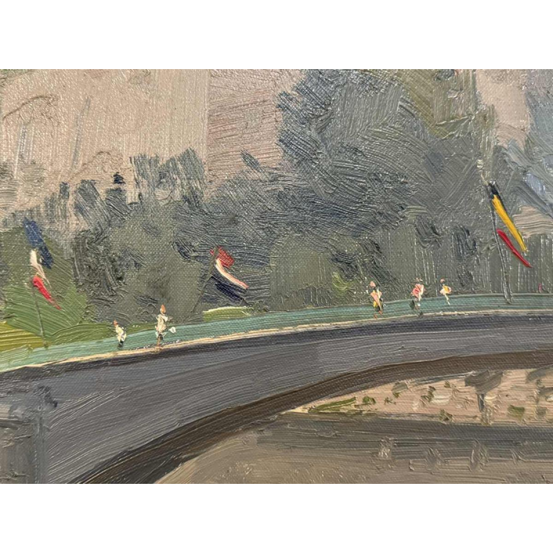 George LAMBILLOTTE (1915-1998): "Namur - gateway to the Sambre and Meuse".