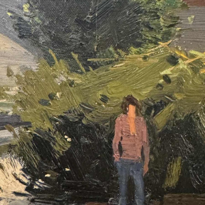 George LAMBILLOTTE (1915-1998): « Namur - porte de lentre Sambre et Meuse »