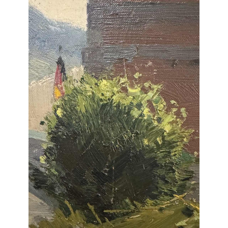 George LAMBILLOTTE (1915-1998): "Namur - gateway to the Sambre and Meuse".