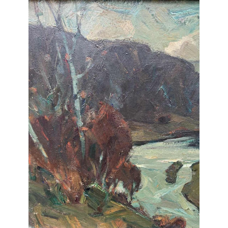 Albert RATY (1889-1970): « Méandres de la Semois en automne »