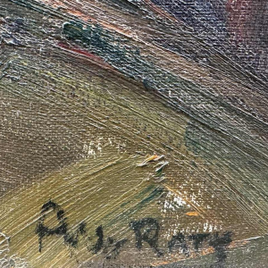 Albert RATY (1889-1970): « Méandres de la Semois en automne »