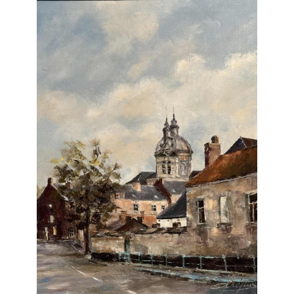 Alphonse CREPIN (1931-2010): "Namen gezien in de richting van de kathedraal".